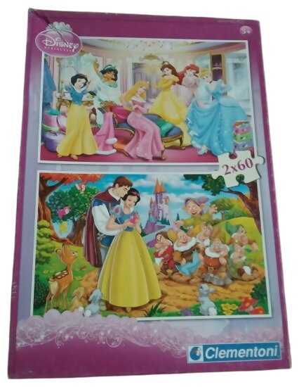 Puzzle Princesses Disney - 2 x 60 pièces