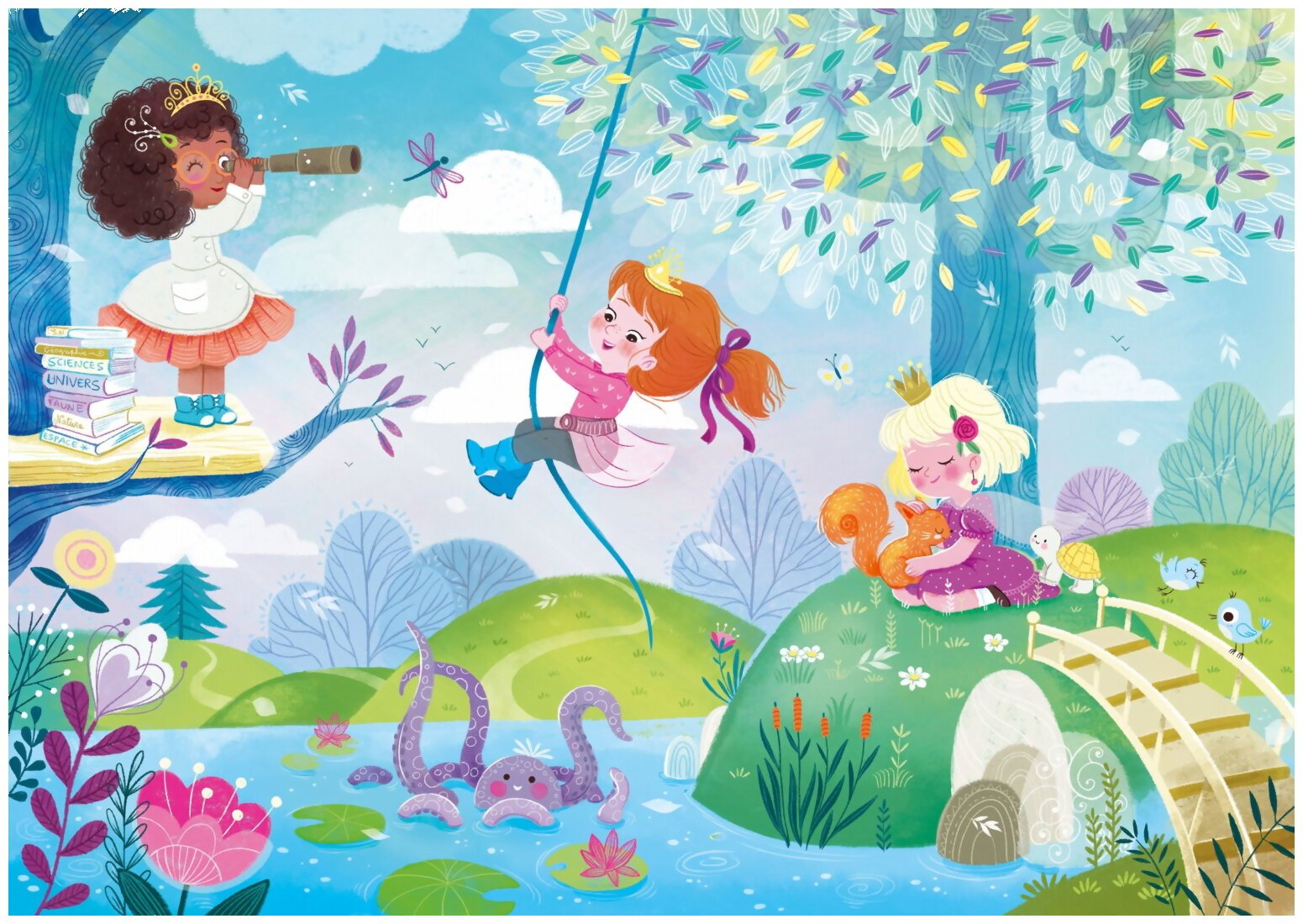 Puzzle - Princesses Modernes