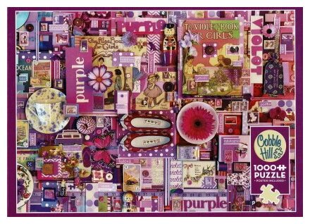 Puzzle - Purple - 1000 Pièces