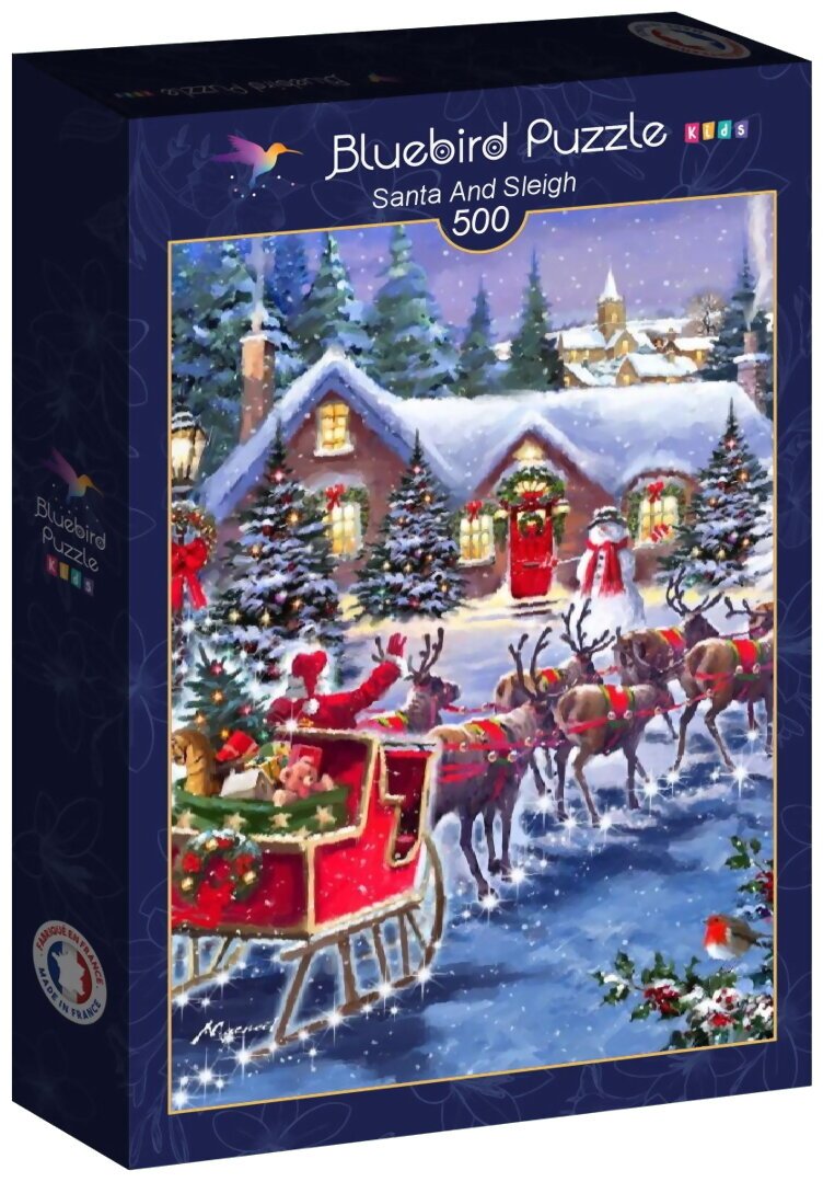 Puzzle - Santa And Sleigh - 500 Pièces
