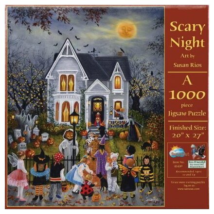 Puzzle - Scary Night - 1000 Pièces