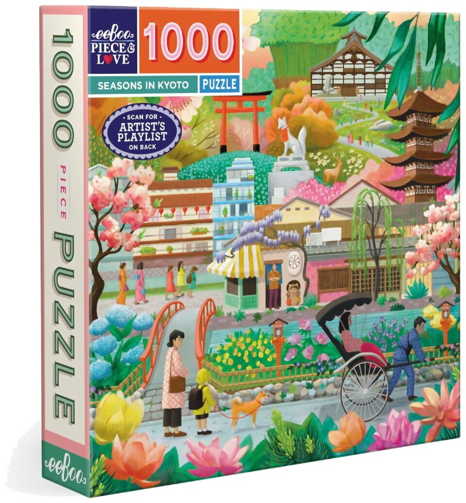 Puzzle - Seasons In Kyoto - 1000 Pièces