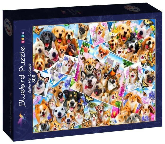 Puzzle - Selfie Pet Collage - 300 pièces