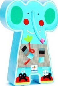 Photo: Puzzle Silhouette - Pachat et ses amis - 24 Pièces