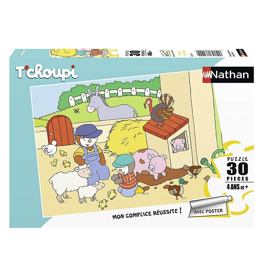 Puzzle - T'choupi À La Ferme - 30 pièces