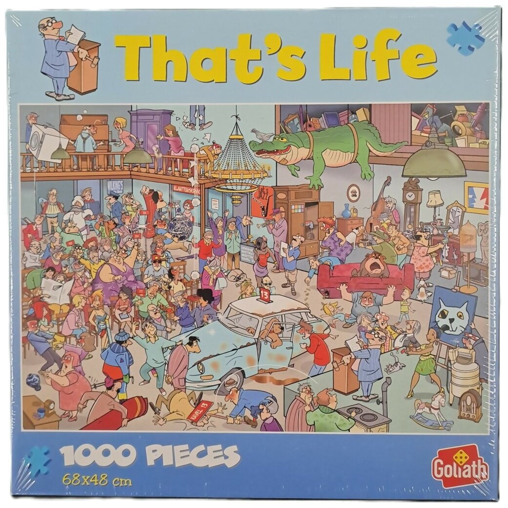 Puzzle - That's Life - Salle D'enchères - 1000 Pièces