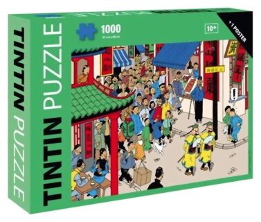 Puzzle Tintin -  "Dupondts Chinois" - 1000 pièces