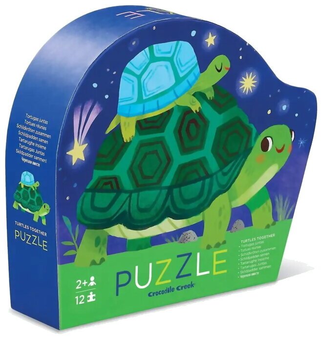 Puzzle - Tortues Réunies - 12 Pièces