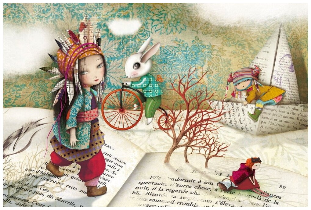 Puzzle - Voyage Au Pays Des Livres