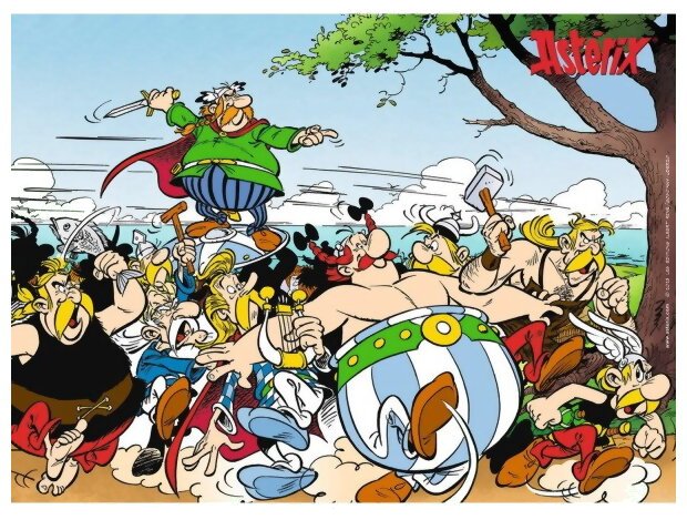 Puzzle XXL - Astérix  À L'attaque