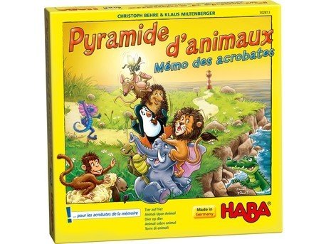 Pyramide d’animaux – Mémo des acrobates