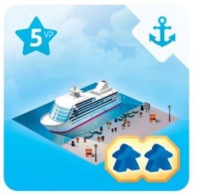 Quadropolis - Tuile bonus "Bateau de Croisière"
