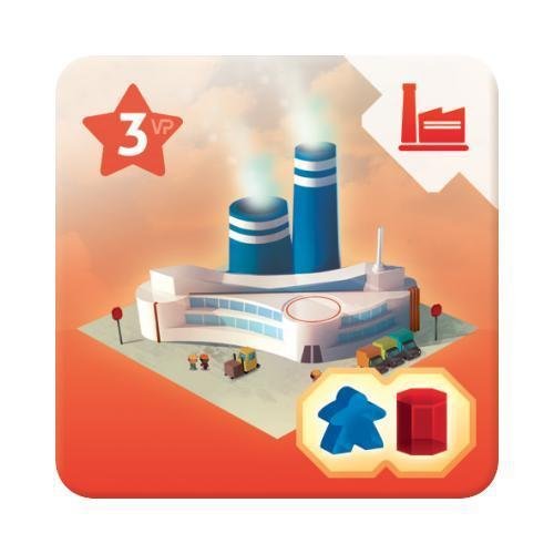 Quadropolis - Tuile bonus "High-Tech Factory"