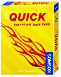 Quick, rasant mit einer Hand