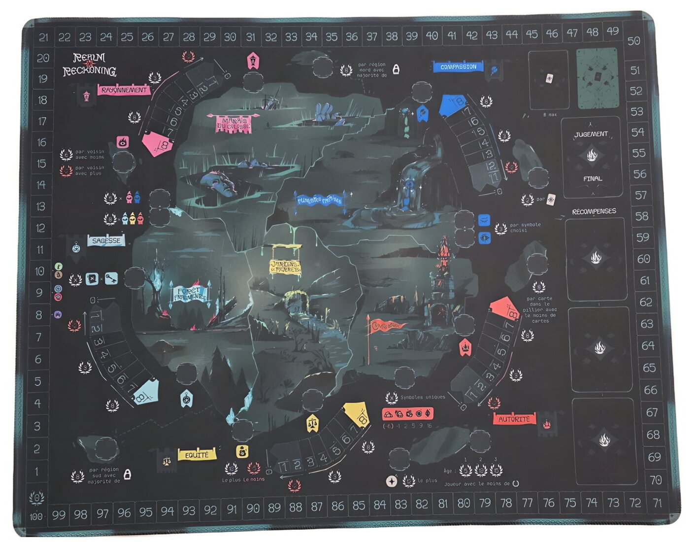 Realm Of Reckoning - Tapis De Jeu