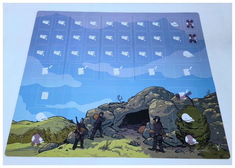 Résistance ! - Tapis de jeu