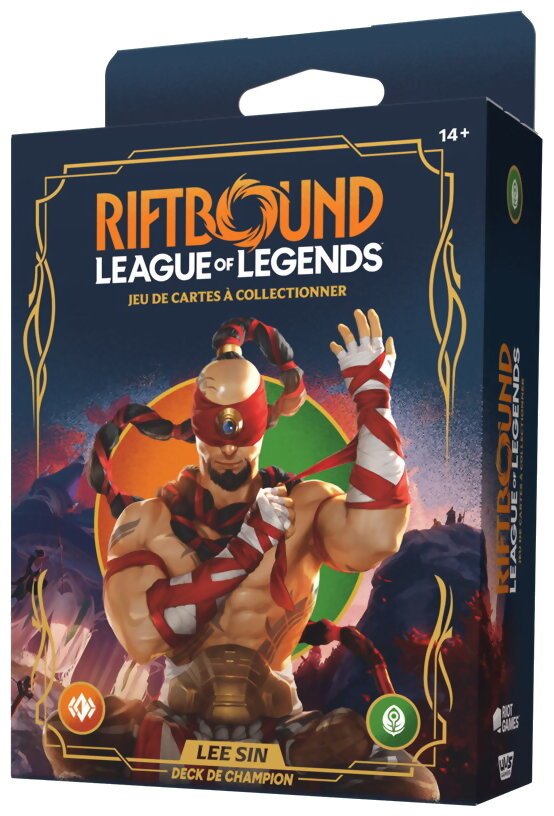 Riftbound - Deck de Champion - Lee Sin - Origines