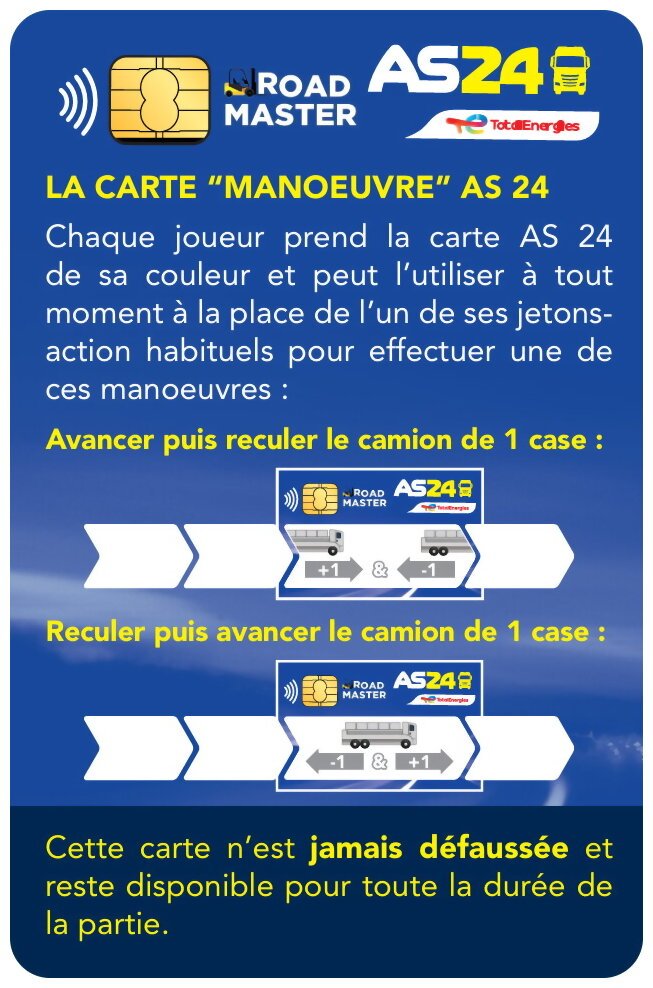 Road Master - Cartes Manoeuvre As 24