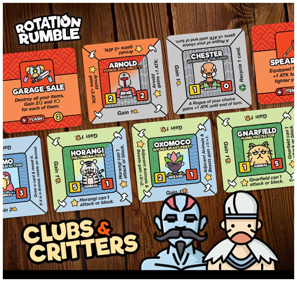 Rotation Rumble - Clubs & Critters
