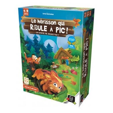 Le Hérisson qui Roule à Pic ! - La course de galipettes !