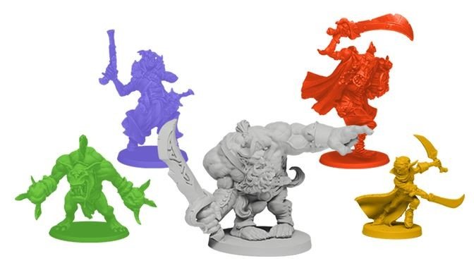 Rum & Bones Second Tide : Blutrausch Legion - Heros Set #1