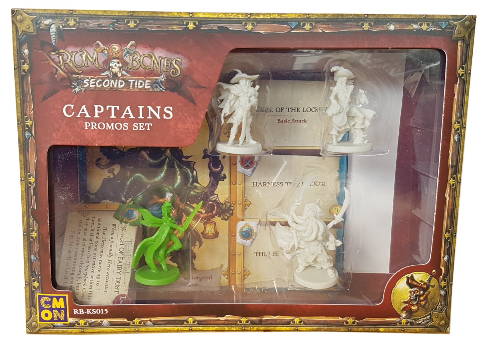 Rum & Bones Second Tide : Captains - Promos Set