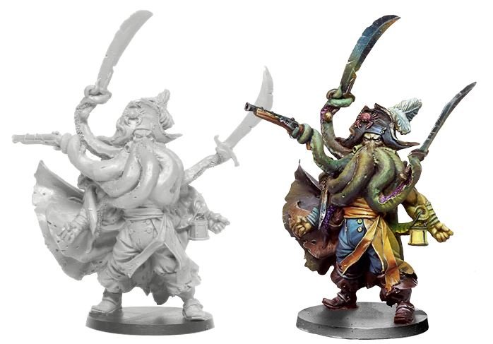 Rum & Bones Second Tide : Deep Lords “Captain Davy Jones” (KS exclusive)