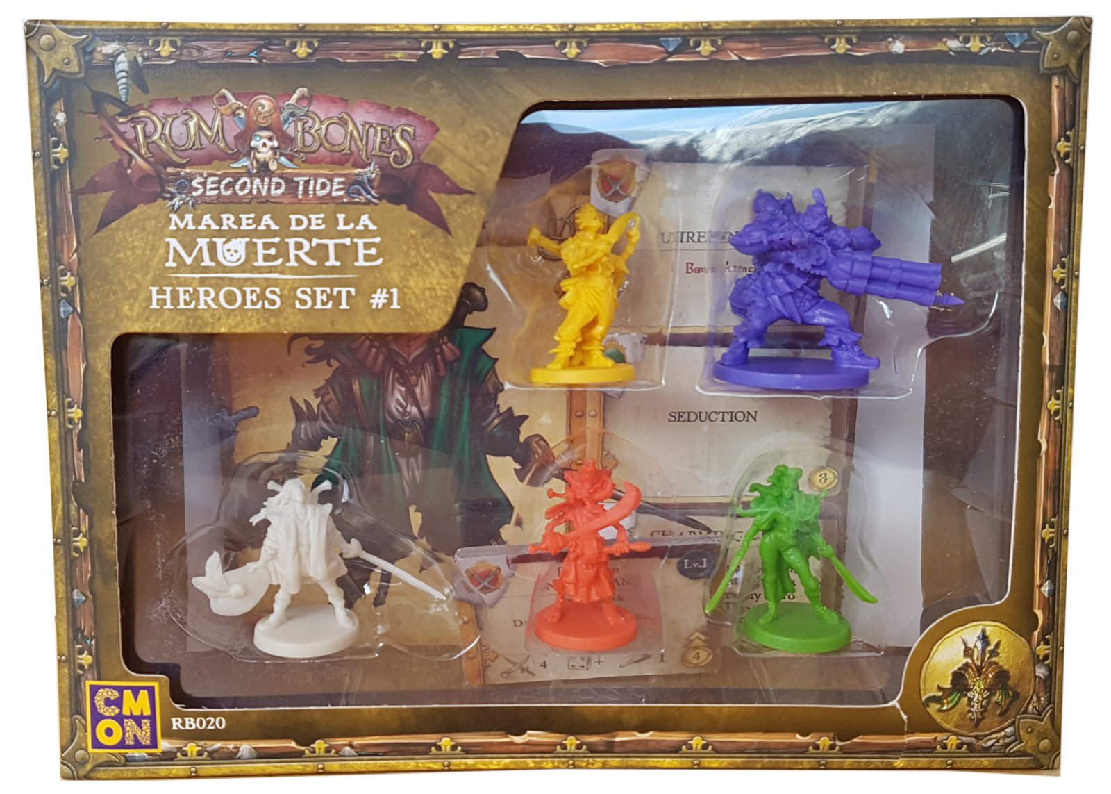 Rum & Bones Second Tide : Marea de la Muerte - Heroes Set #1