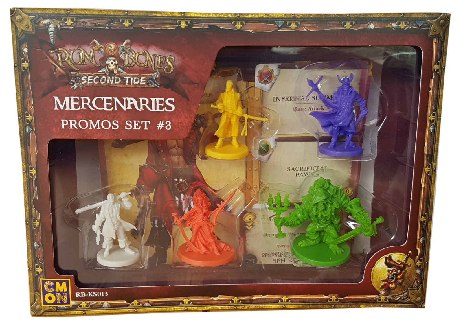 Rum & Bones Second Tide : Mercenaries - Promos Set #3