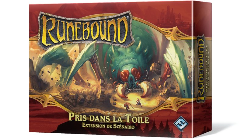 Runebound 3ème édition, Pris dans la toile