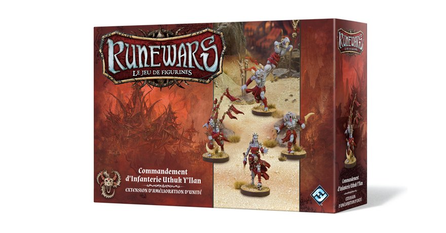 Runewars - Commandement d’Infanterie Uthuk Y’llan