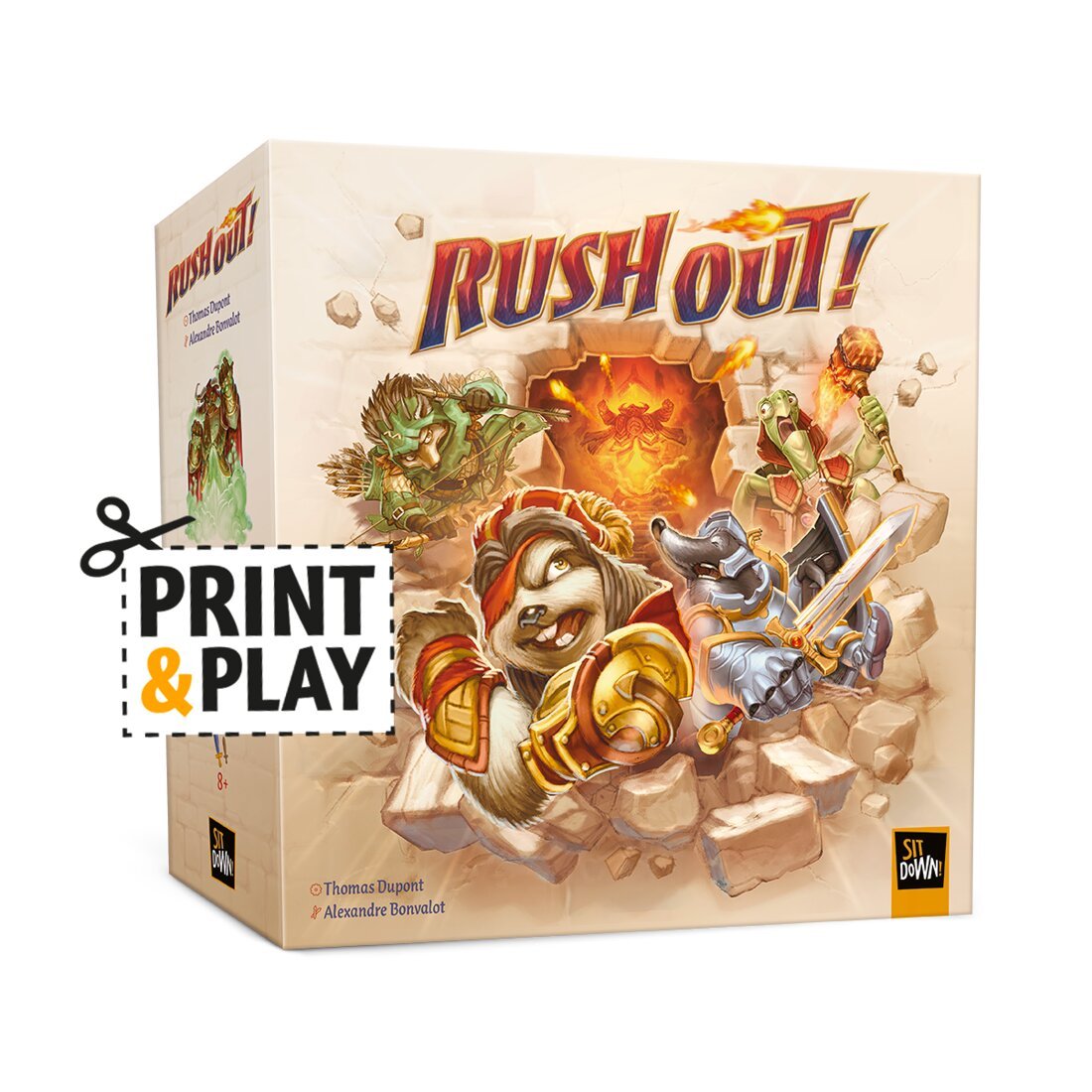 Rush Out! - Print & Play