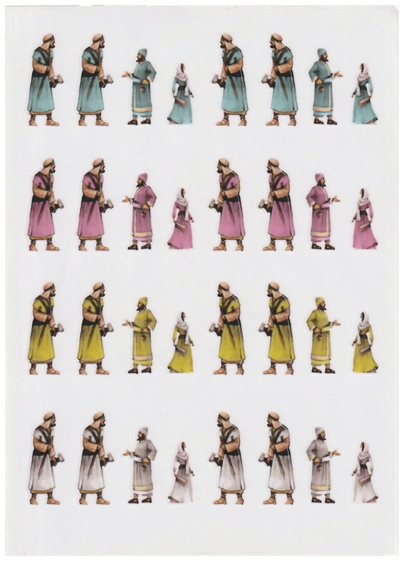 Sabika - Meeple Stickers