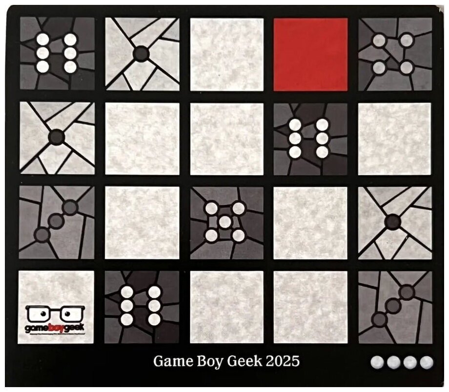 Sagrada – Game Boy Geek 2025 Window Pattern Card - Promo 27