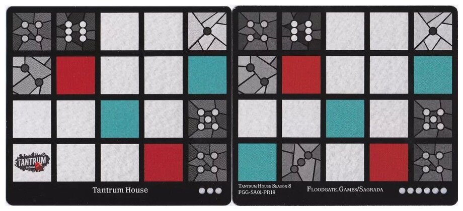 Sagrada - Tantrum House 2022 Window Pattern Card - Promo 19