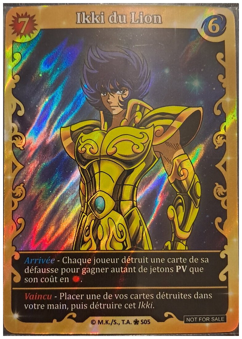 Saint Seiya - Ikki Du Lion - Deck building