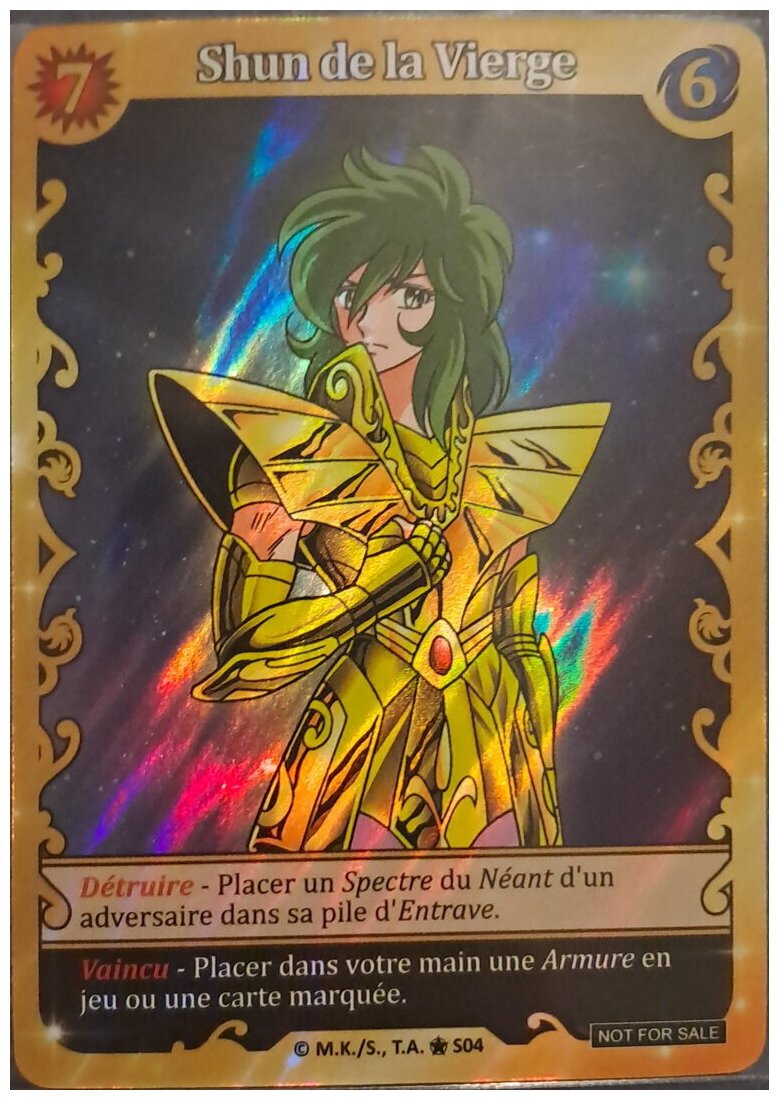 Saint Seiya - Shun De La Vierge - Deck building