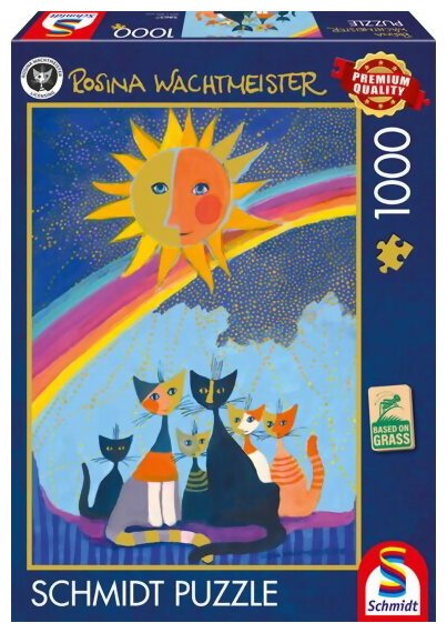 Schmidt Puzzle - Sous la pluie d'or - 1000 Pièces