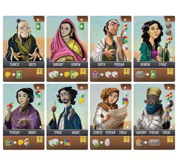Scholars of the South Tigris - Kickstarter Promo Cards
