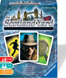 Scotland Yard - le jeu de cartes