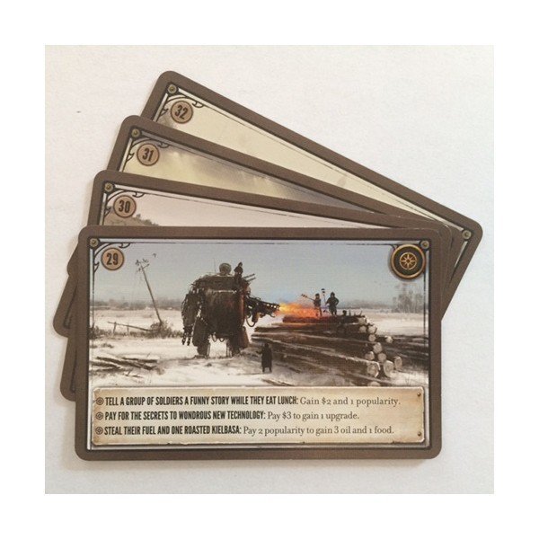Scythe - Extension "Cartes 'Rencontre' promotionnelles n° 29 à 32" (promo pack #1)