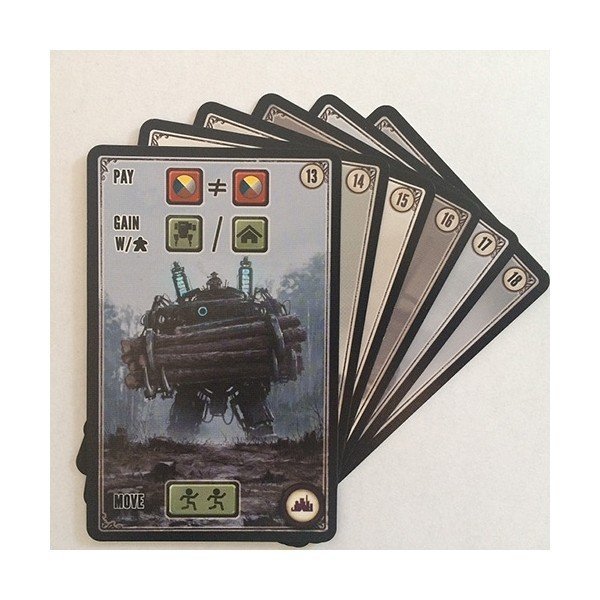 Scythe - Extension "Cartes 'Usine' promotionnelles n° 13 à 18" (promo pack #4)