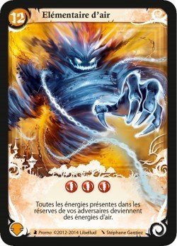 Seasons - Goodie - Carte "Élémentaire d'air / Air Elemental"