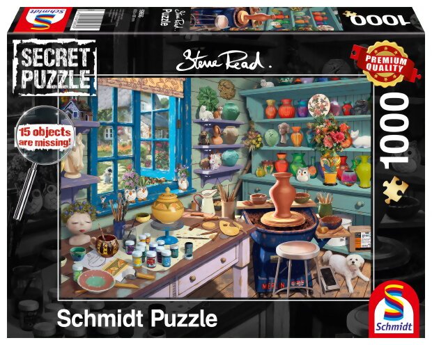 Secret Puzzle - Artist Studio - 1000 Pièces