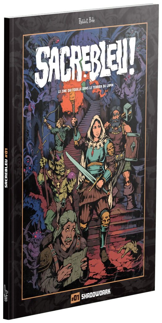 Shadowdark - Sacrebleu ! #1 - Le zine qui fouille dans le terrier du lapin