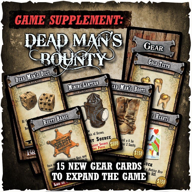 Shadows of Brimstone - Dead Man's Bounty Supplement