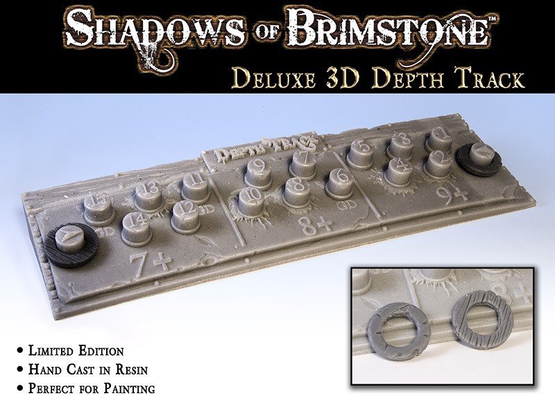 Shadows of Brimstone - Depth Track 3D resin