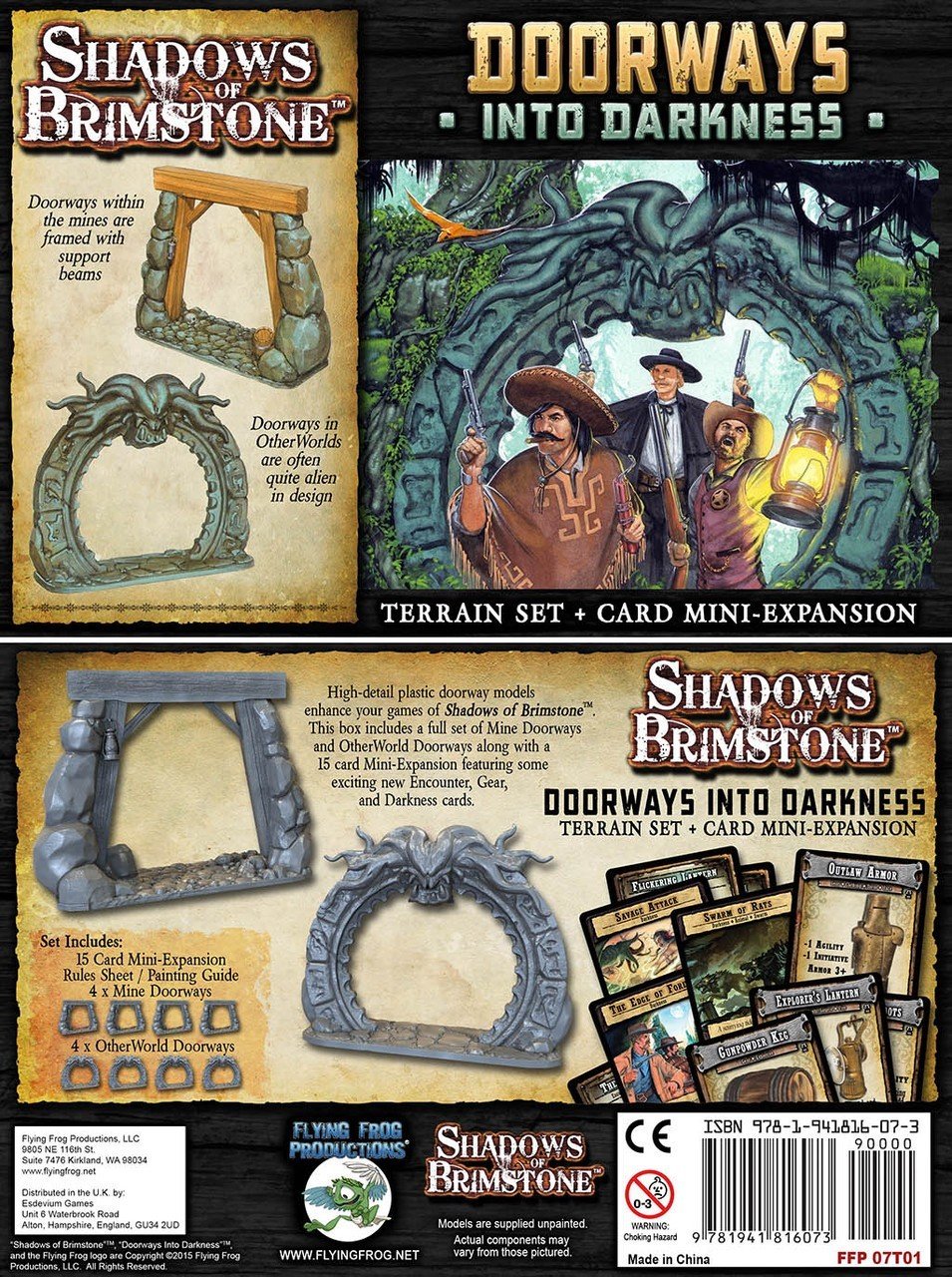 Shadows of Brimstone - Doorways Into Darkness (Terrain and Card Expansion)