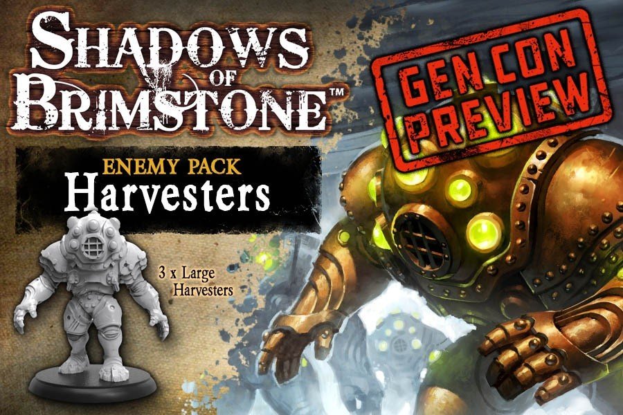 Shadows of Brimstone - Harvesters From Beyond Enemy Pack