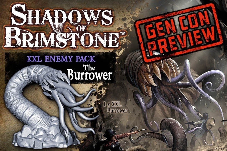 Shadows of Brimstone - The Burrower XXL Enemy Pack